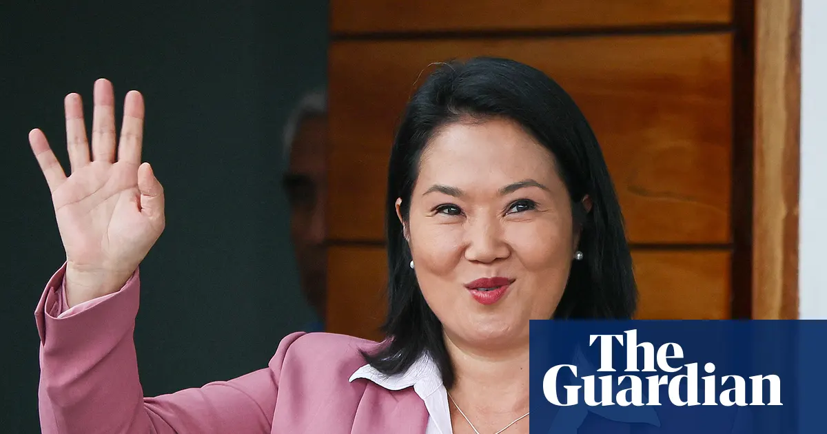 Keiko Fujimori, prezydent elekt Peru, przemawiająca do zwolenników po ogłoszeniu wyników wyborów.