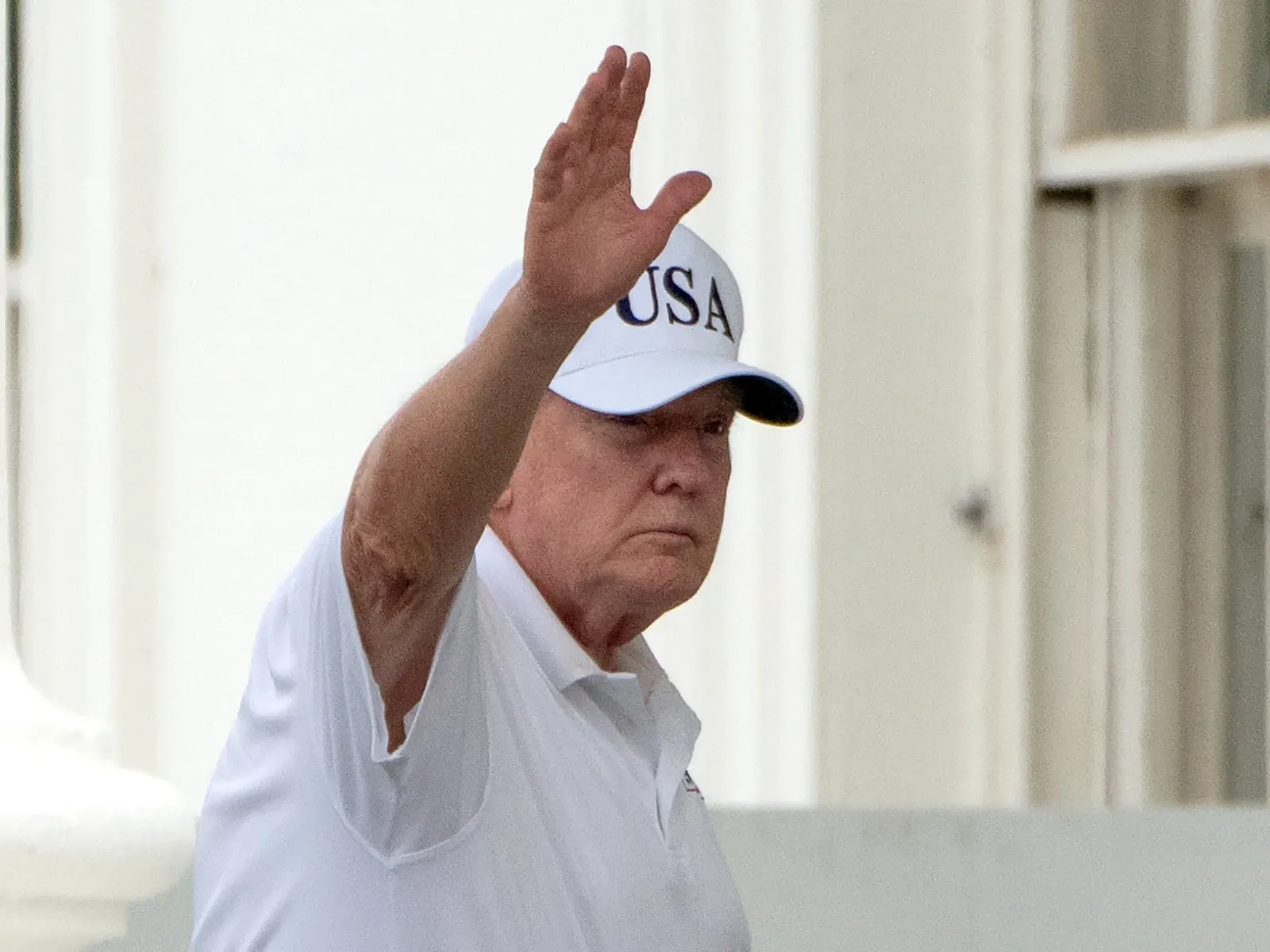 Donald Trump ogłaszający nominację Lance'a Schroyera na dyrektora ICE