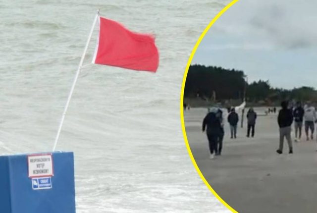 Czerwone flagi nad Bałtykiem: Niebezpieczne ignorowanie zakazów kąpieli