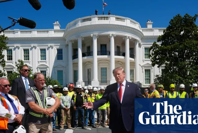 Donald Trump zaprezentował renowację Białego Domu i nowe lądowisko dla helikopterów