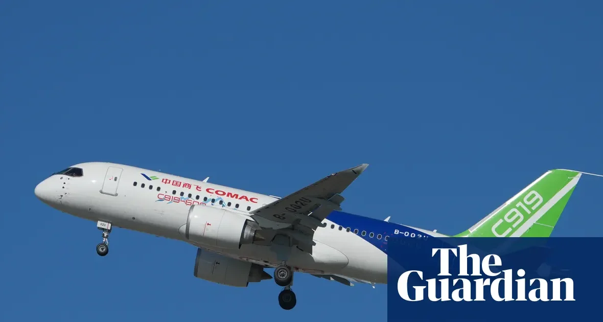Chiński samolot pasażerski Comac C919 wykonał swój pierwszy międzynarodowy lot