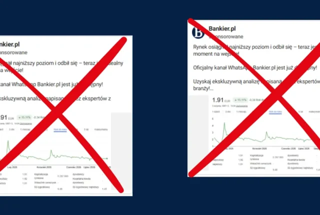 Oszuści podszywają się pod Bankier.pl na Facebooku. Redakcja ostrzega przed fałszywym kanałem inwestycyjnym