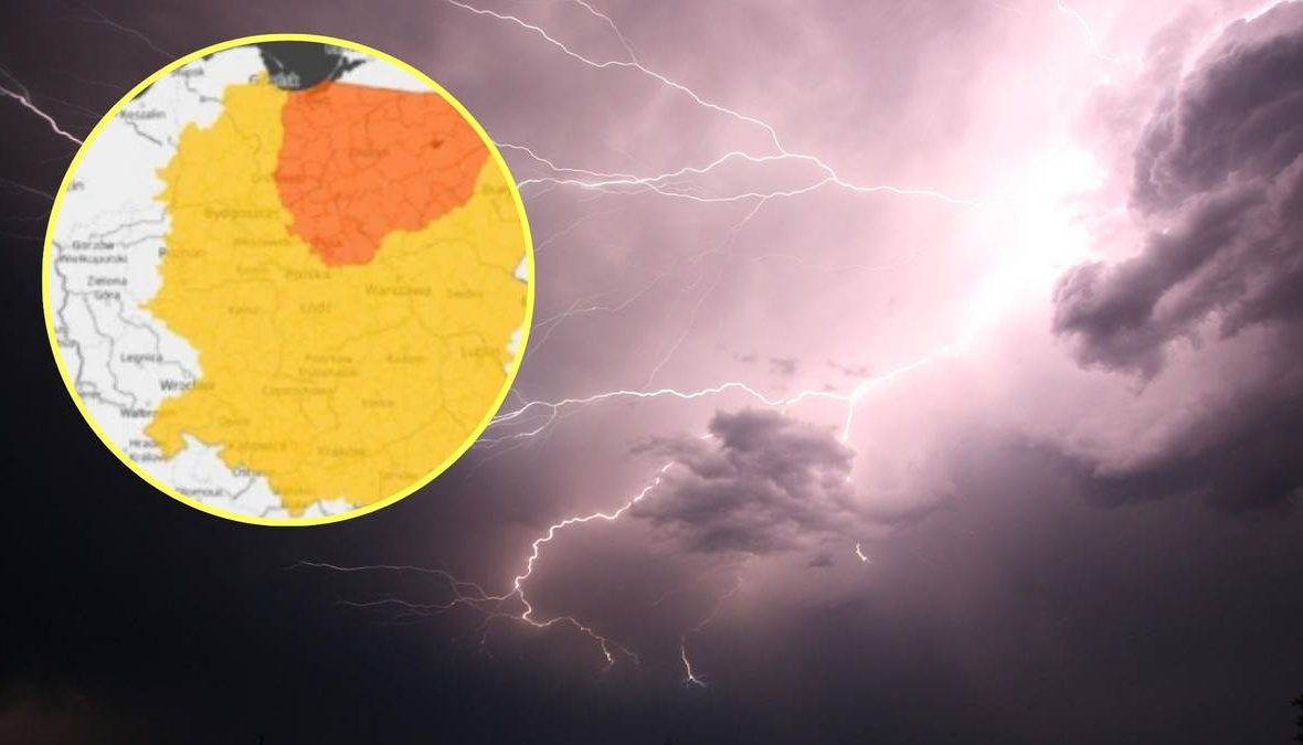 Nadciągają potężne burze. RCB rozszerza alert na sześć województw