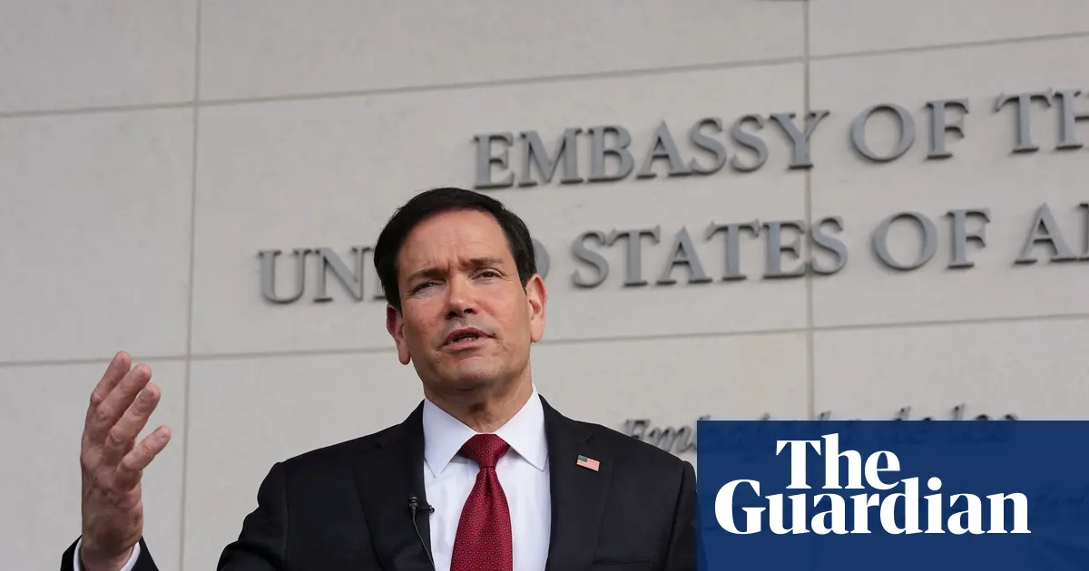 Marco Rubio podczas wizyty w Quito w Ekwadorze, gdzie rozmawiał o współpracy ds. bezpieczeństwa.