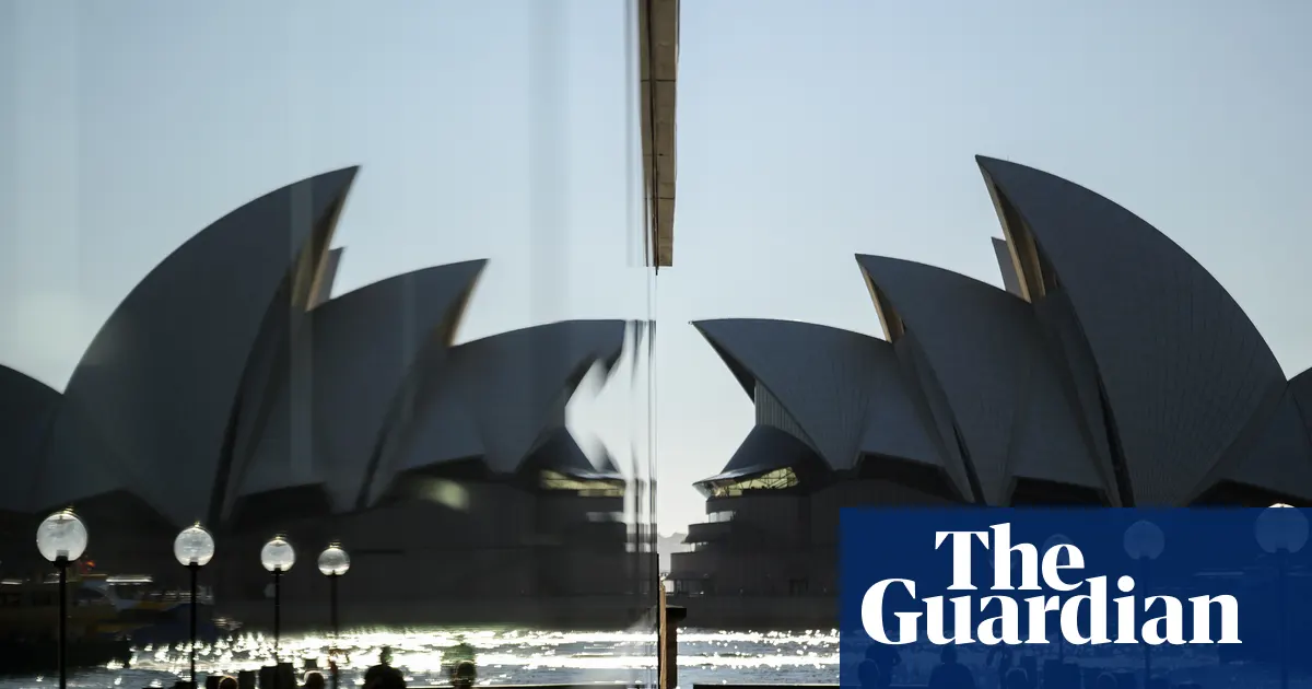 Widok na Sydney w trakcie rekordowo ciepłych dni na początku września.
