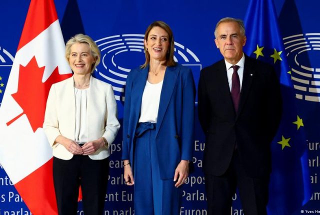 Donald Trump grozi Unii Europejskiej sankcjami w reakcji na plany wobec Kanady