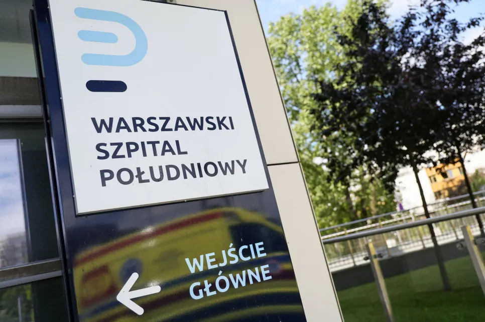 Szpital Południowy w Warszawie, placówka medyczna, która stała się centrum afery związanej z zatrudnieniem lekarza bez specjalizacji