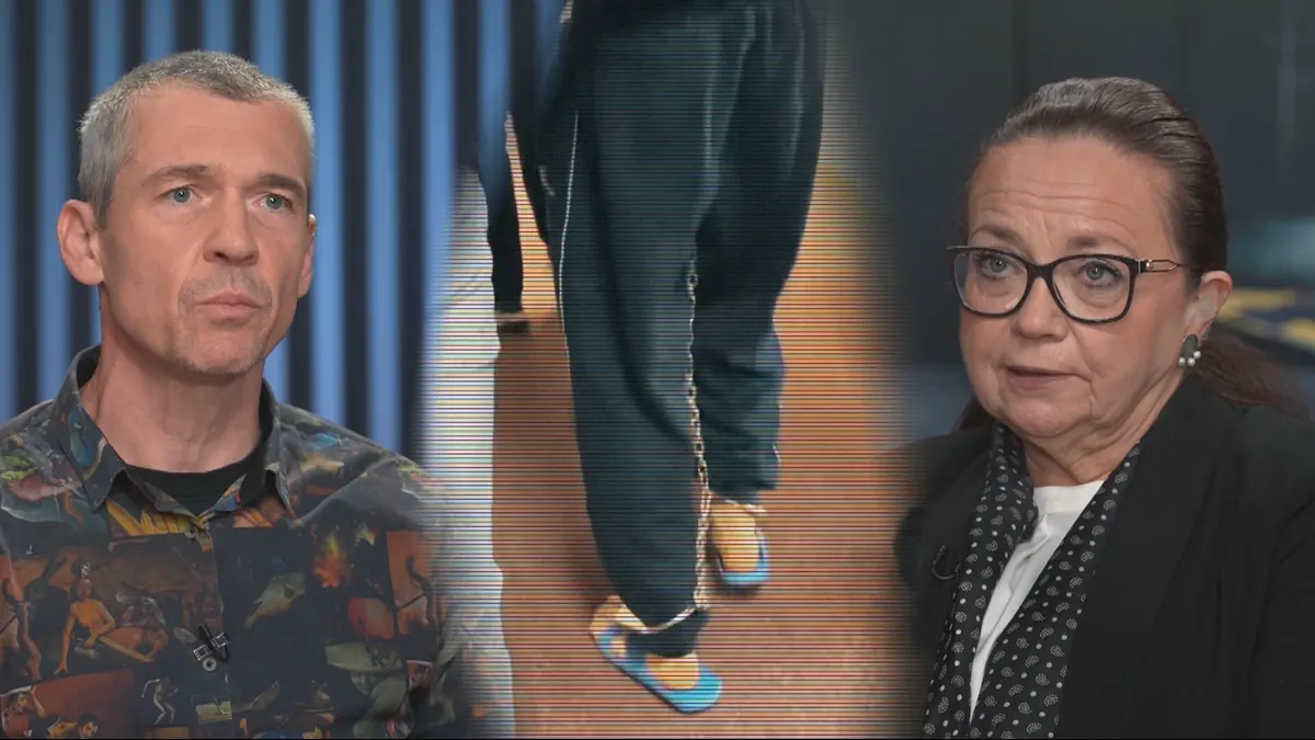 Mieszko R. na sali sądowej – sprawca zbrodni na Uniwersytecie Warszawskim