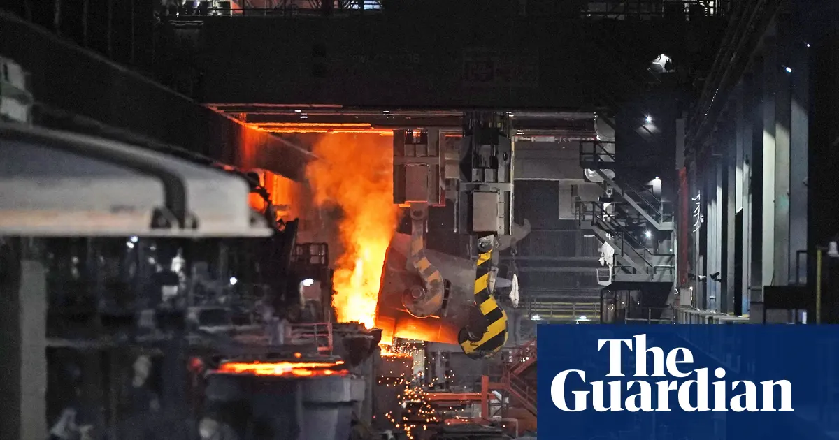 Zakład British Steel w Scunthorpe w Wielkiej Brytanii