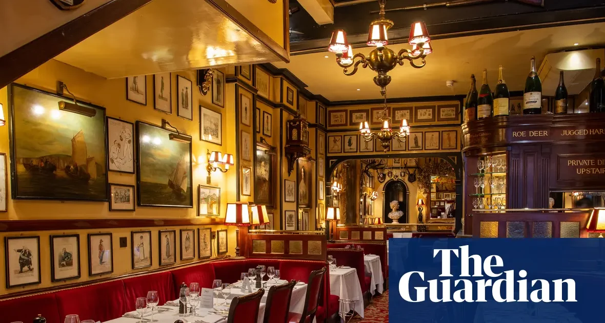Historyczna restauracja Rules przekazana National Trust. Londyński lokal zmienia właściciela po 228 latach