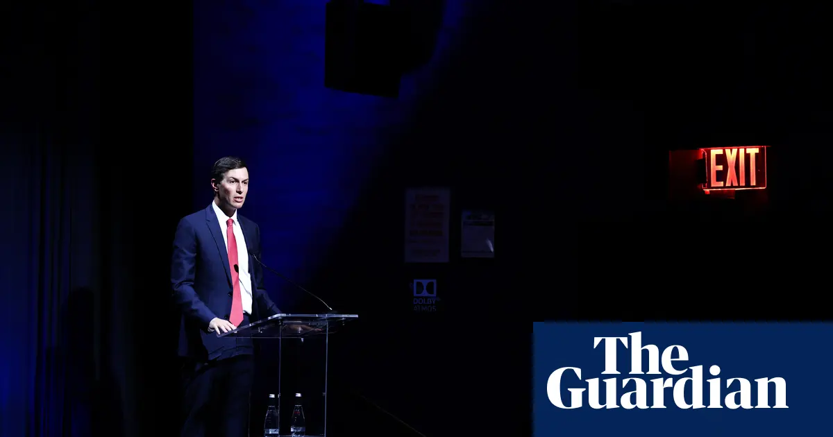 Jared Kushner podczas sesji Board of Peace w Nowym Jorku we wrześniu 2026 roku