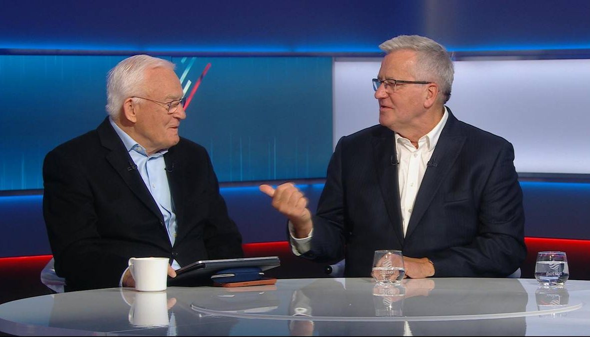 Komorowski o Millerze: „Jest od otwierania szampana na Kremlu”. W tle decyzja Trumpa